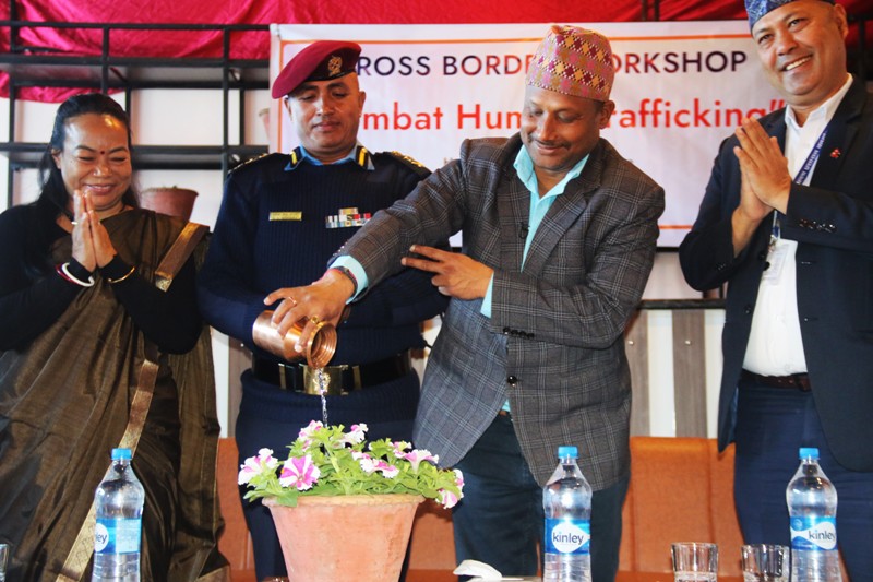 मानव बेचविखन नियन्त्रण गर्न अन्तरसीमा कार्यशाला